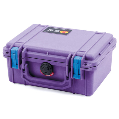 Pelican 1150 Case, Amethyst with Blue Latches ColorCase