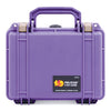 Pelican 1150 Case, Amethyst with Desert Tan Latches ColorCase