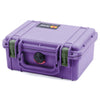 Pelican 1150 Case, Amethyst with OD Green Latches ColorCase