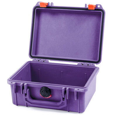 Pelican 1150 Case, Amethyst with Orange Latches None (Case Only) ColorCase 011500-0000-450-150