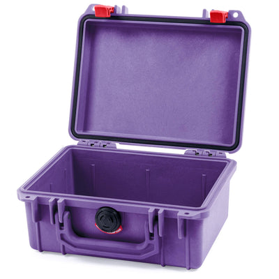 Pelican 1150 Case, Amethyst with Red Latches None (Case Only) ColorCase 011500-0000-450-150