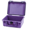 Pelican 1150 Case, Amethyst with Silver Latches None (Case Only) ColorCase 011500-0000-450-180