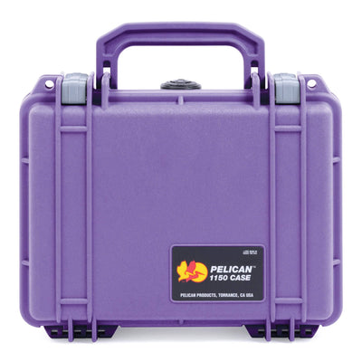 Pelican 1150 Case, Amethyst with Silver Latches ColorCase