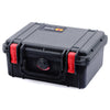 Pelican 1150 Case, Black with Red Latches ColorCase