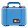 Pelican 1150 Case, Blue with Red Latches ColorCase