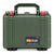 Pelican 1150 Case, OD Green with Red Latches ColorCase 