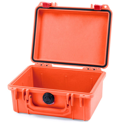 Pelican 1150 Case, Orange with Red Latches None (Case Only) ColorCase 011500-0000-150-320