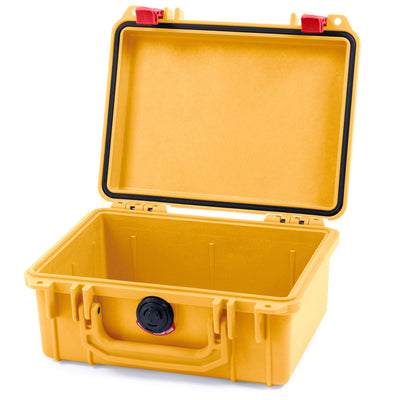 Pelican 1150 Case, Yellow with Red Latches None (Case Only) ColorCase 011500-0000-240-320