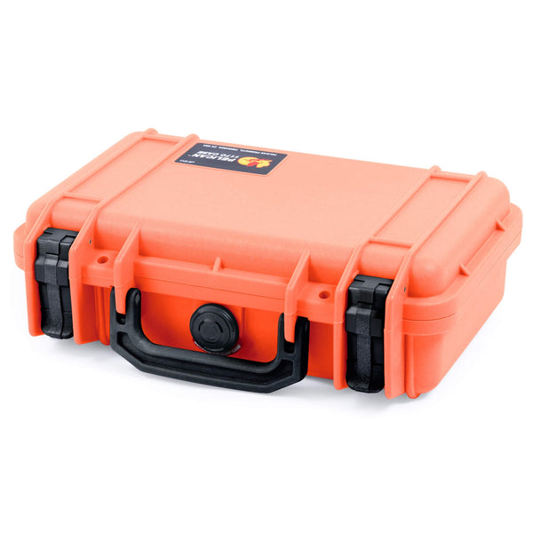 Pelican 1170 Case, Orange with Black Handle & Latches