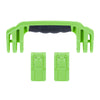 Pelican 1450 Replacement Handle & Latches, Lime Green (Set of 1 Handle, 2 Push-Button Latches) ColorCase