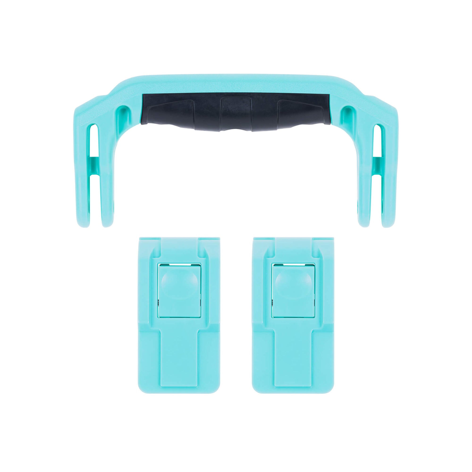 Pelican 1485 Air Replacement Handle & Latches, Teal (Set of 1 Handle, 2 Latches) ColorCase 