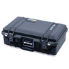 Pelican 1485 Air Case, Black with Black Handle & TSA Locking Latches ColorCase