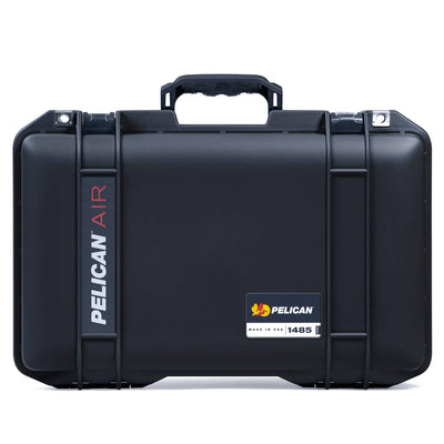 Pelican 1485 Air Case, Black with Black Handle & TSA Locking Latches ColorCase