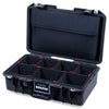 Pelican 1485 Air Case, Black TrekPak Divider System with Computer Pouch ColorCase 014850-0220-110-111