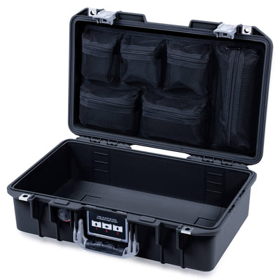 Pelican 1485 Air Case, Black with Silver Latches ColorCase