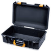 Pelican 1485 Air Case, Black with Yellow Latches None (Case Only) ColorCase 014850-0000-110-241