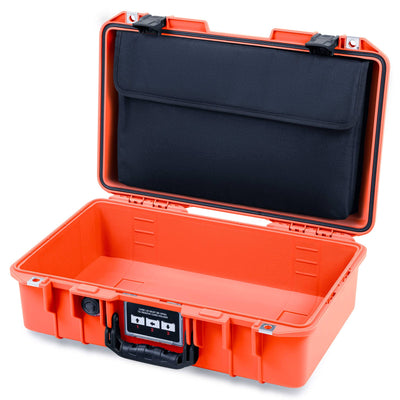 Pelican 1485 Air Case, Orange with Black Latches ColorCase