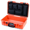 Pelican 1485 Air Case, Orange with Black Latches ColorCase