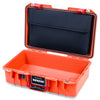 Pelican 1485 Air Case, Orange with Red Handle & Latches Laptop Computer Lid Pouch Only ColorCase 014850-0200-150-321