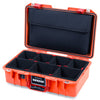 Pelican 1485 Air Case, Orange with Red Handle & Latches TrekPak Divider System with Laptop Computer Lid Pouch ColorCase 014850-0220-150-321