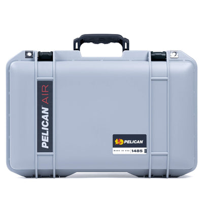 Pelican 1485 Air Case, Silver with Black Latches ColorCase