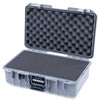 Pelican 1485 Air Case, Silver Pick & Pluck Foam with Computer Pouch ColorCase 014850-0201-180-181