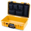 Pelican 1485 Air Case, Yellow with Black Latches ColorCase