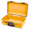 Pelican 1485 Air Case, Yellow with Black Latches None (Case Only) ColorCase 014850-0000-240-111