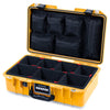 Pelican 1485 Air Case, Yellow with Black Latches ColorCase