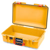 Pelican 1485 Air Case, Yellow with Orange Handle & Latches None (Case Only) ColorCase 014850-0000-240-151