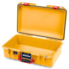 Pelican 1485 Air Case, Yellow with Red Latches None (Case Only) ColorCase 014850-0000-240-321