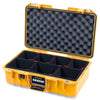 Pelican 1485 Air Case, Yellow TrekPak Divider System with Convolute Lid Foam ColorCase 014850-0020-240-241