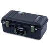 Pelican 1506 Air Case, Black with OD Green Handles & Latches ColorCase