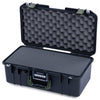 Pelican 1506 Air Case, Black with OD Green Handles & Latches Pick & Pluck Foam with Convolute Lid Foam ColorCase 015060-0001-110-130