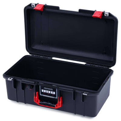 Pelican 1506 Air Case, Black with Red Handles & Latches None (Case Only) ColorCase 015060-0000-110-321