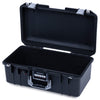 Pelican 1506 Air Case, Black with Silver Handles & Latches None (Case Only) ColorCase 015060-0000-110-181