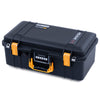 Pelican 1506 Air Case, Black with Yellow Handles & Latches ColorCase