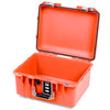 Pelican 1507 Air Case, Orange with Desert Tan Handle & Latches None (Case Only) ColorCase 015070-0000-150-311