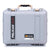 Pelican 1507 Air Case, Silver with Desert Tan Handle & Latches ColorCase 