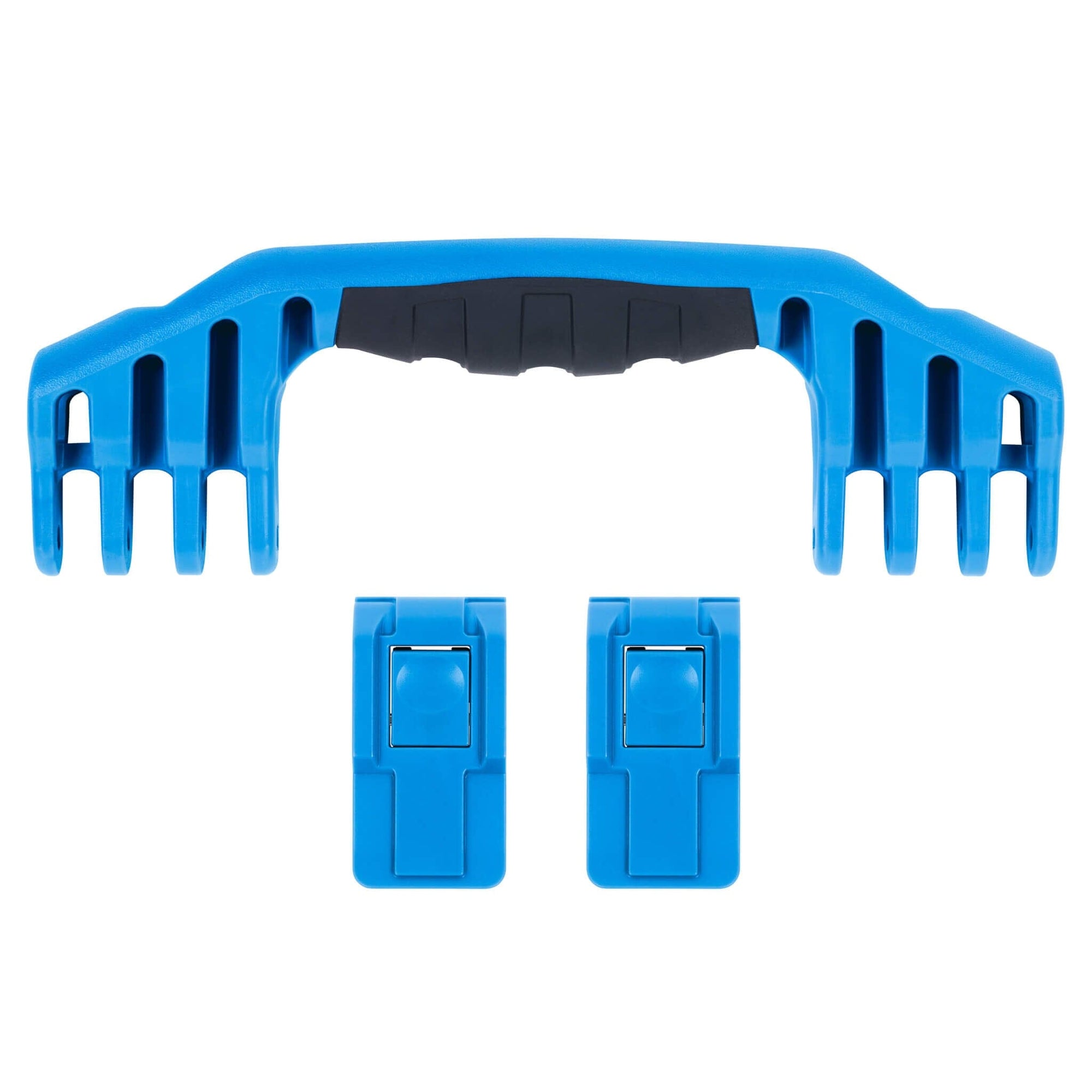 Pelican 1520 Replacement Handle & Latches, Blue (Set of 1 Handle, 2 Push-Button Latches) ColorCase 