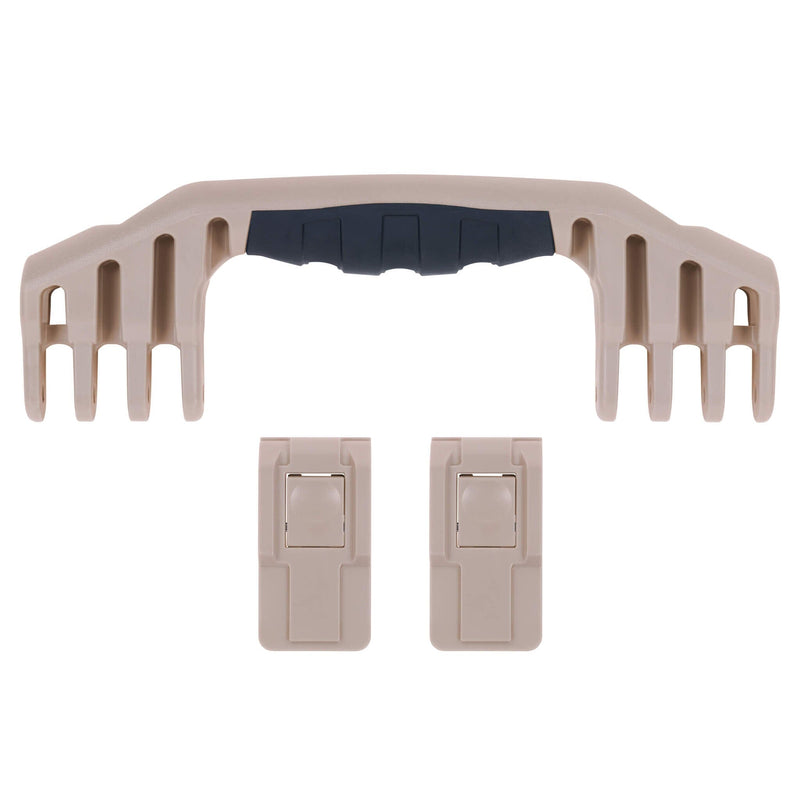 Pelican 1520 Replacement Handle & Latches, Desert Tan (Set of 1 Handle, 2 Push-Button Latches) ColorCase 