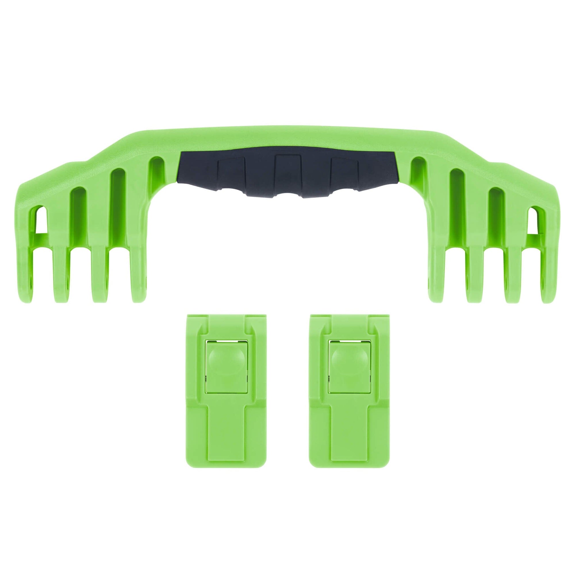 Pelican 1520 Replacement Handle & Latches, Lime Green (Set of 1 Handle, 2 Push-Button Latches) ColorCase 