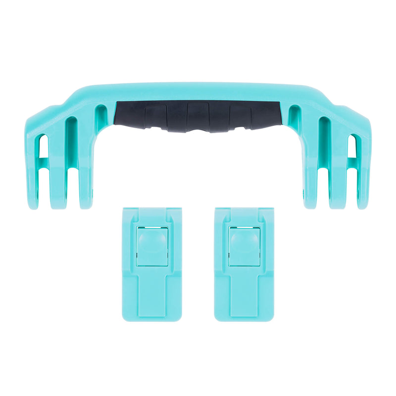 Pelican 1525 Air Replacement Handle & Latches, Teal (Set of 1 Handle, 2 Latches) ColorCase 