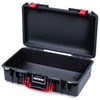 Pelican 1525 Air Case, Black with Red Handle & Latches None (Case Only) ColorCase 015250-0000-110-321