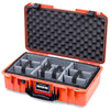 Pelican 1525 Air Case, Orange with Black Handle & Latches ColorCase