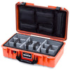 Pelican 1525 Air Case, Orange with Black Handle & Latches ColorCase