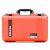 Pelican 1525 Air Case, Orange with Black Handle & Latches ColorCase