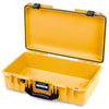 Pelican 1525 Air Case, Yellow with Black Handle & Latches None (Case Only) ColorCase 015250-0000-240-111