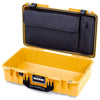 Pelican 1525 Air Case, Yellow with Black Handle & Latches ColorCase