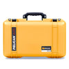 Pelican 1525 Air Case, Yellow with Black Handle & Latches ColorCase